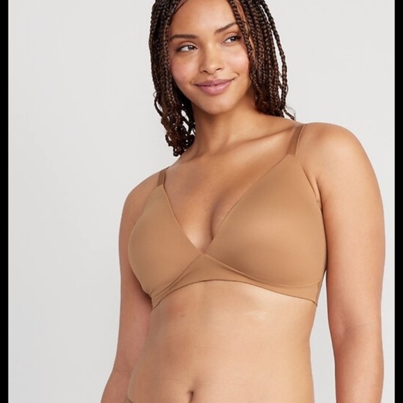 NWT Old Navy Wireless Full-Coverage Cocoa Mocha Bra - Picture 1 of 6